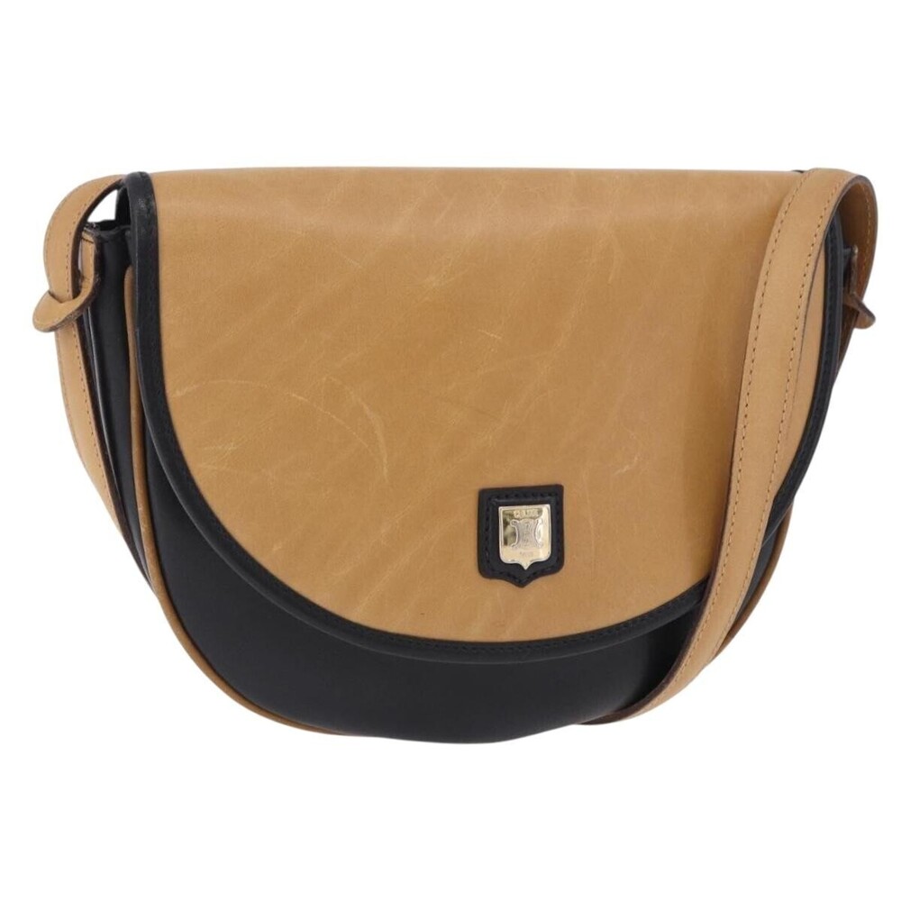 Celine Flap Shoulder Leather